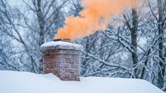 How to clean a clogged chimney without a professional: this product burns soot in a matter of minutes